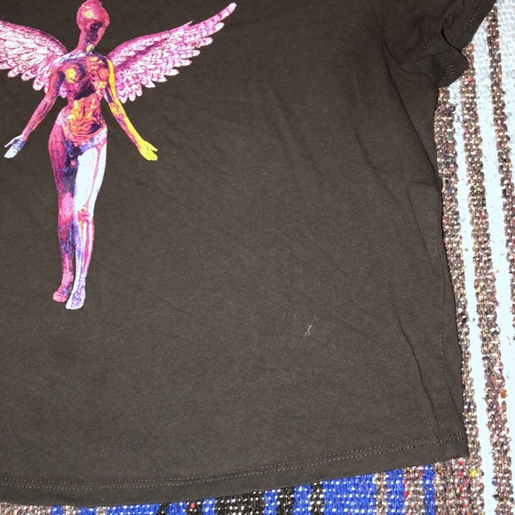 Nirvana Crop Top Tee Shirt - Picture 6 of 11